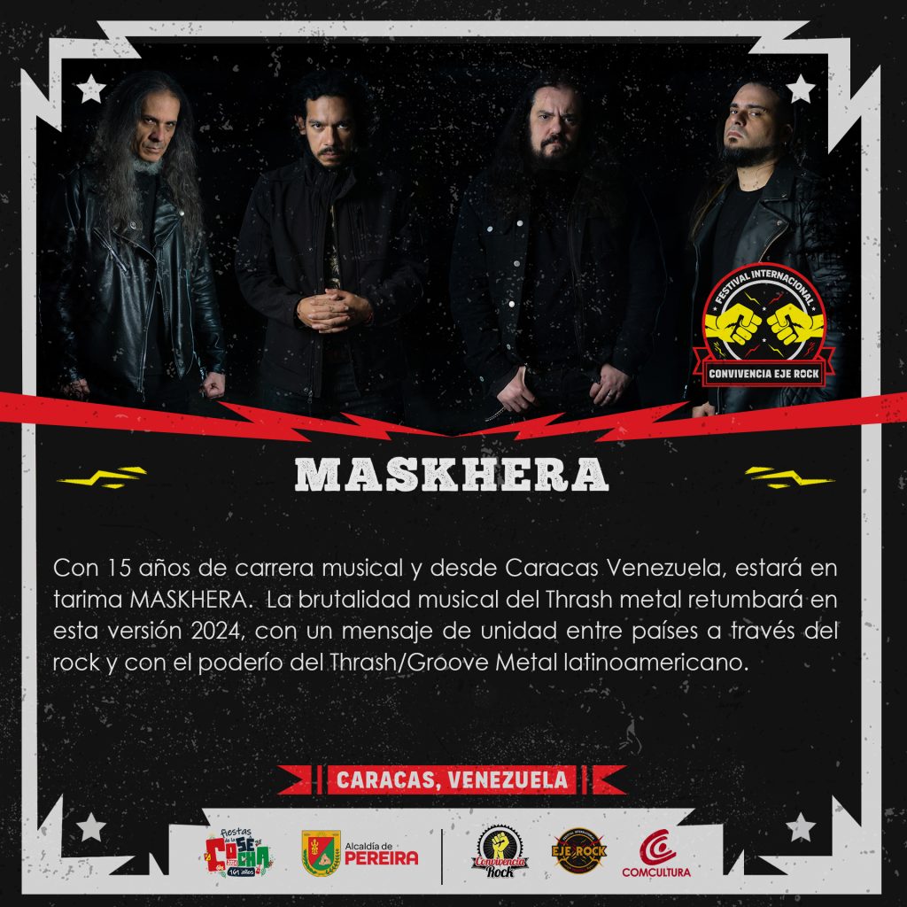Maskhera Pereira Festival Eje Rock 2024