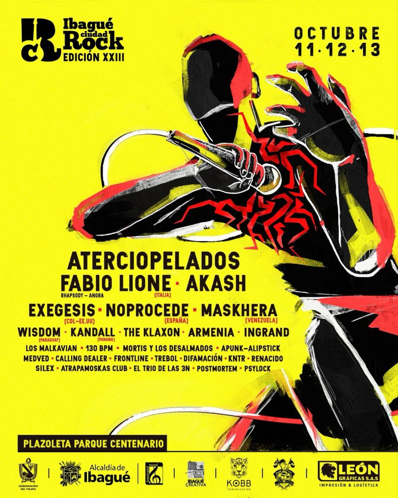 Maskhera en Ibague ciudad rock 2024